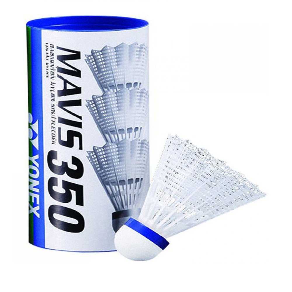 Yonex Mavis 350 Middle Tube of Shuttlecocks, unisex_adult, M-350P, blue, M