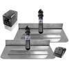 Bennett Marine Bennett 2412E Hydraulic Trim Tab Set with Euro-Style Control - 24" x 12" view 1