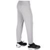 CHAMPRO boys Pull-up Baseball Performance Polyester Pull Up Pant, Grey, Large US view 2