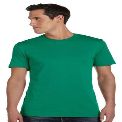 BELLA+CANVAS Men's Jersey Short Sleeve Tee, Kelly, L
