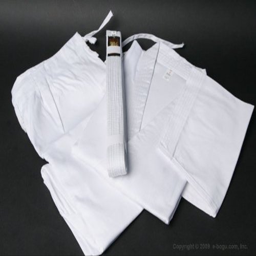 8 oz Bleached Karate Uniform Set, 5