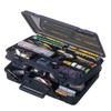 Meiho Versus VS-3070 Smoke BK, 1.5 x 1.1 x 0.5 inches, Fishing Tackle Box, Resin, 5.0 kilograms, 1 Compartment view 1