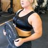 ENELL Women's Full Coverage High Impact Sports Bra (100) (US, Numeric, 3, Regular, Regular, Black) view 3