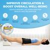 Daiwa Felicity Chi Vitalizer Machine Original - Passive Aerobic Exerciser for Vitality Swing Shaking Exercise - Chi Machine Lymphatic Massager, Comfortable Padded Ankle Cradle for Full Body Relaxation view 2