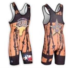 Brute Texas Sublimated Singlet - Youth Small