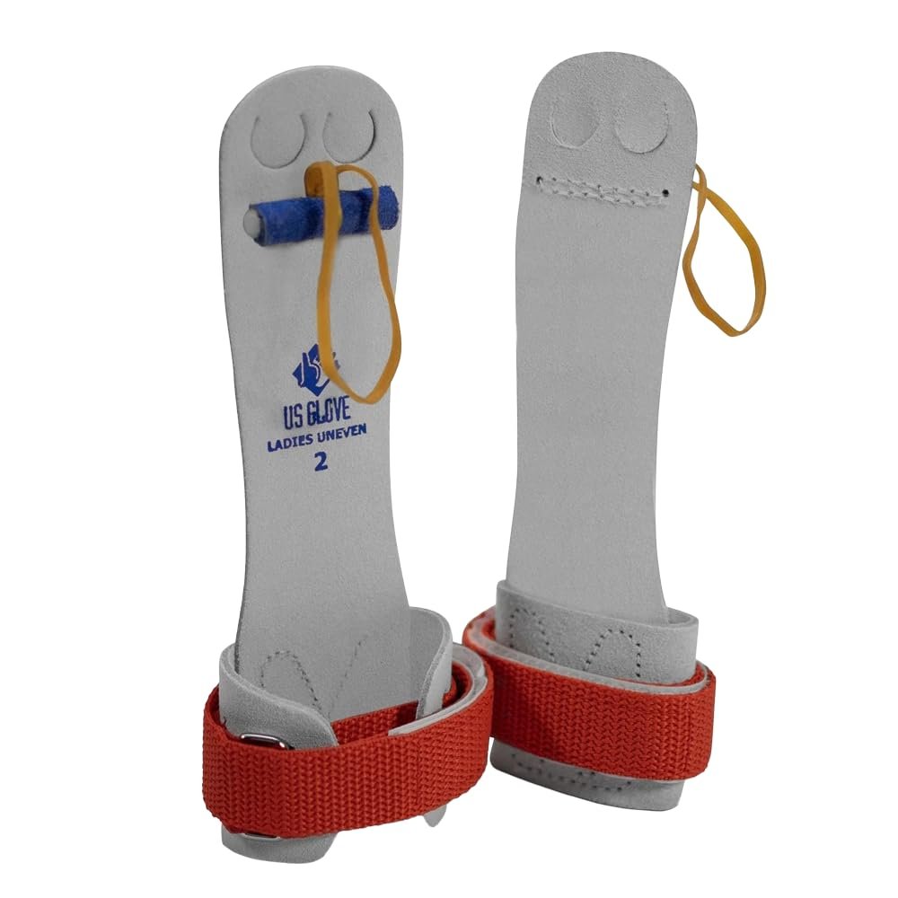 DGS US Glove Millennium I Hook & Loop Grips - Uneven Bar (00 (5 3/8"))
