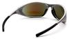 Pyramex Safety Zone Ii Safety Eyewear, Ice Blue Mirror With Silver Frame view 4