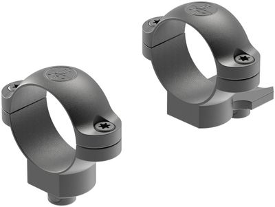 Leupold Quick Release (QR) Weaver-Style Scope Rings, 1" Medium Ext with a Matte Finish