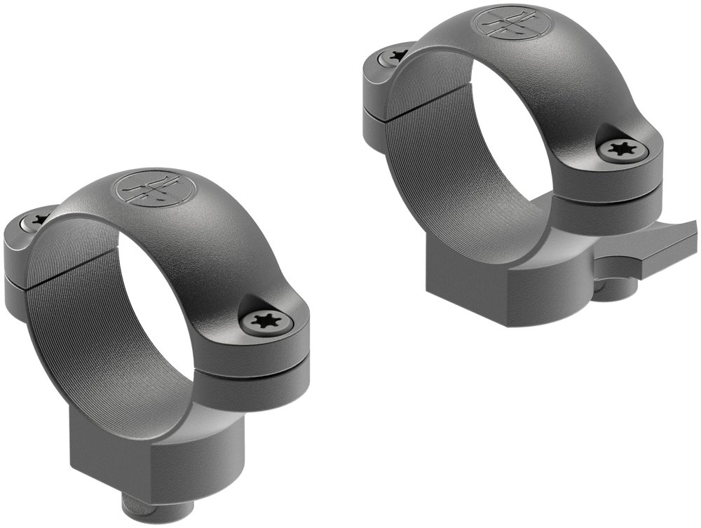 Leupold Quick Release (QR) Weaver-Style Scope Rings, 1" Medium Ext with a Matte Finish