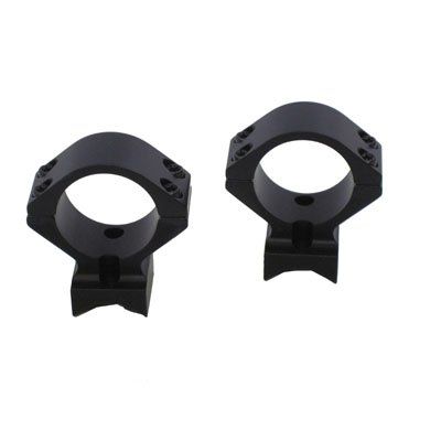 T-Bolt 2-Pc Scope Mount, Integral, Aluminum, Black Finish