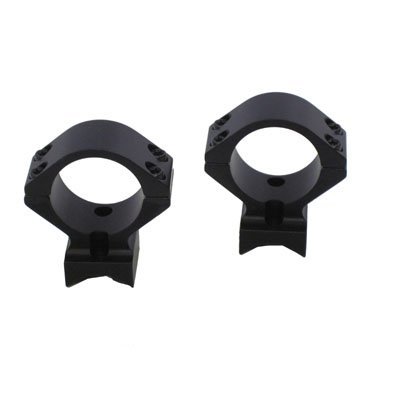 T-Bolt 2-Pc Scope Mount, Integral, Aluminum, Black Finish