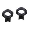 T-Bolt 2-Pc Scope Mount, Integral, Aluminum, Black Finish view 1