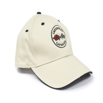 1953-1962 Corvette Hat C1 Stone Twill Heritage Cap