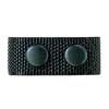 Bianchi 7406 Belt Keeper AccuMold, Pack of 4, Black, Snap, 2.25 in. view 1