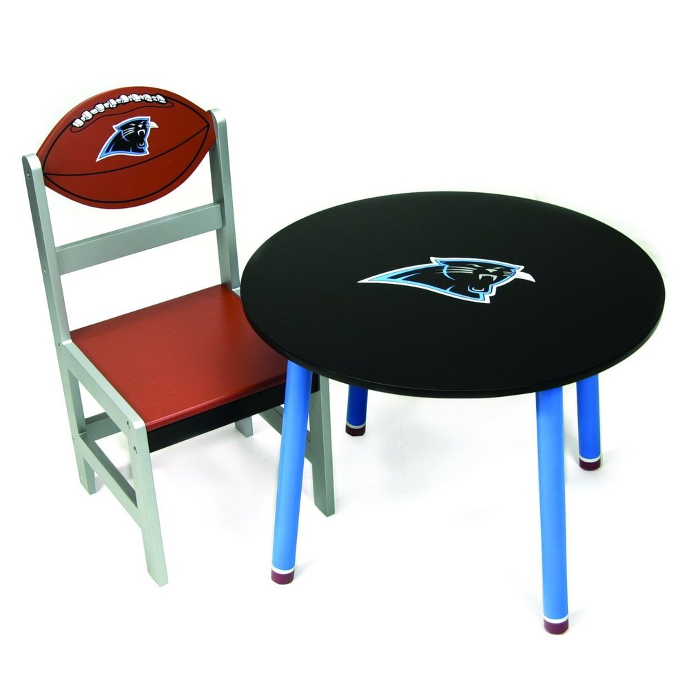 Carolina Panthers Wooden Team Chair