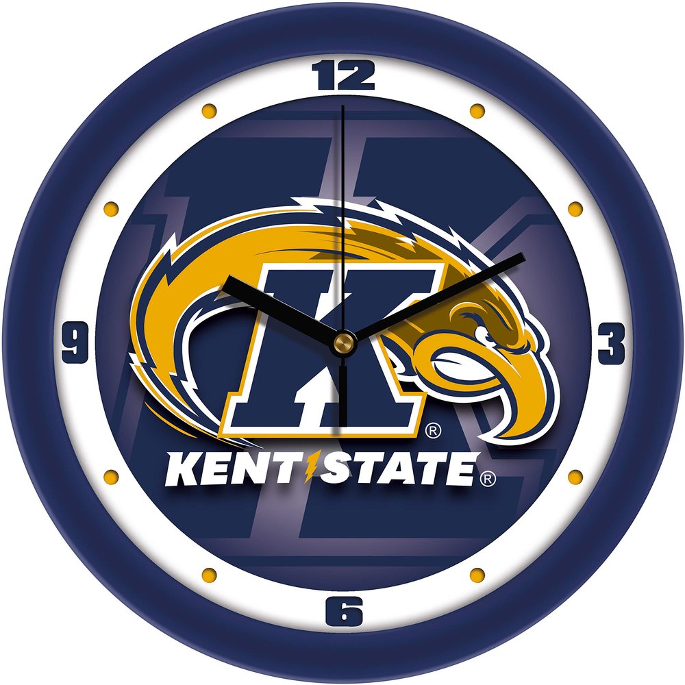 SunTime Kent State Golden Flashes - Dimension Wall Clock