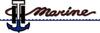 T. H. Marine Supply 1-1/2" White Thru Hull Connector, 3-1/2"Hull view 2