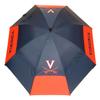 Team Golf NCAA Virginia Cavaliers Golf Umbrella 62" Golf Umbrella with Protective Sheath, Double Canopy Wind Protection Design, Auto Open Button view 1