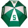 Team Golf NCAA Michigan State Spartans Golf Umbrella 62" Golf Umbrella with Protective Sheath, Double Canopy Wind Protection Design, Auto Open Button view 1