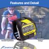 SC SportCount Finger Stopwatch Swim Timer - Waterproof Handheld Swimming Stopwatch for Running, Pickleball, and Cycling view 2