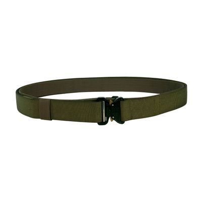 Tasmanian Tiger Equipment Belt Mk II Set, Double Tactical Battle Belt, Duty and Utility, Cobra Buckle, Medium, Olive (TT-7633-331-M)