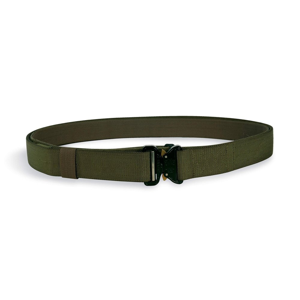Tasmanian Tiger Equipment Belt Mk II Set, Double Tactical Battle Belt, Duty and Utility, Cobra Buckle, X-Large, Olive (TT-7633-331-XL)