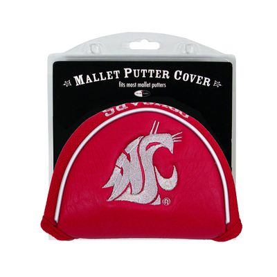 Team Golf NCAA Washington State Cougars Golf Club Mallet Putter Headcover, Fits Most Mallet Putters, Scotty Cameron, Daddy Long Legs, Taylormade, Odyssey, Titleist, Ping, Callaway