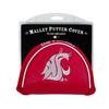 Team Golf NCAA Washington State Cougars Golf Club Mallet Putter Headcover, Fits Most Mallet Putters, Scotty Cameron, Daddy Long Legs, Taylormade, Odyssey, Titleist, Ping, Callaway view 1