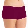 Bodywrappers Adults Boy Cut Athletic Low-Rise Briefs, Wine, XLarge view 1
