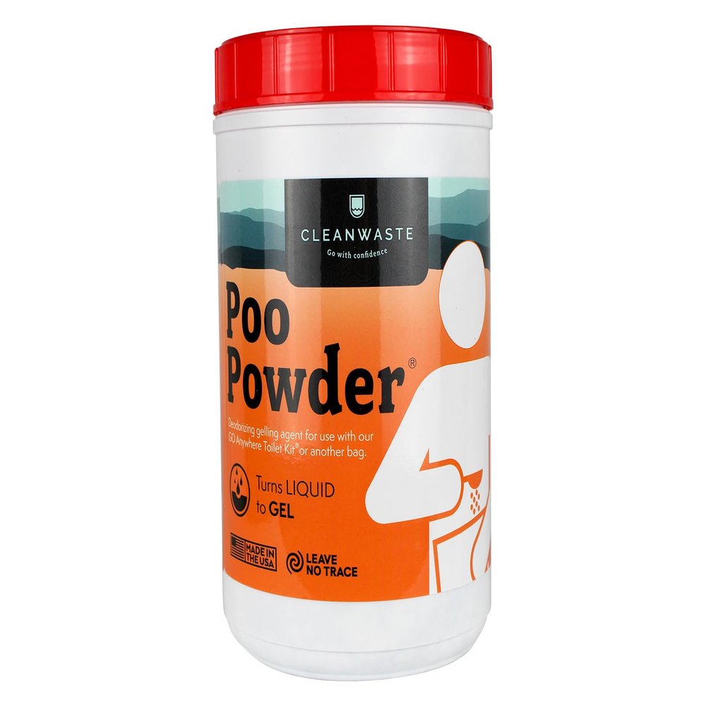 Cleanwaste Large Bulk Poo Powder Waste Treatment - 120 Scoops