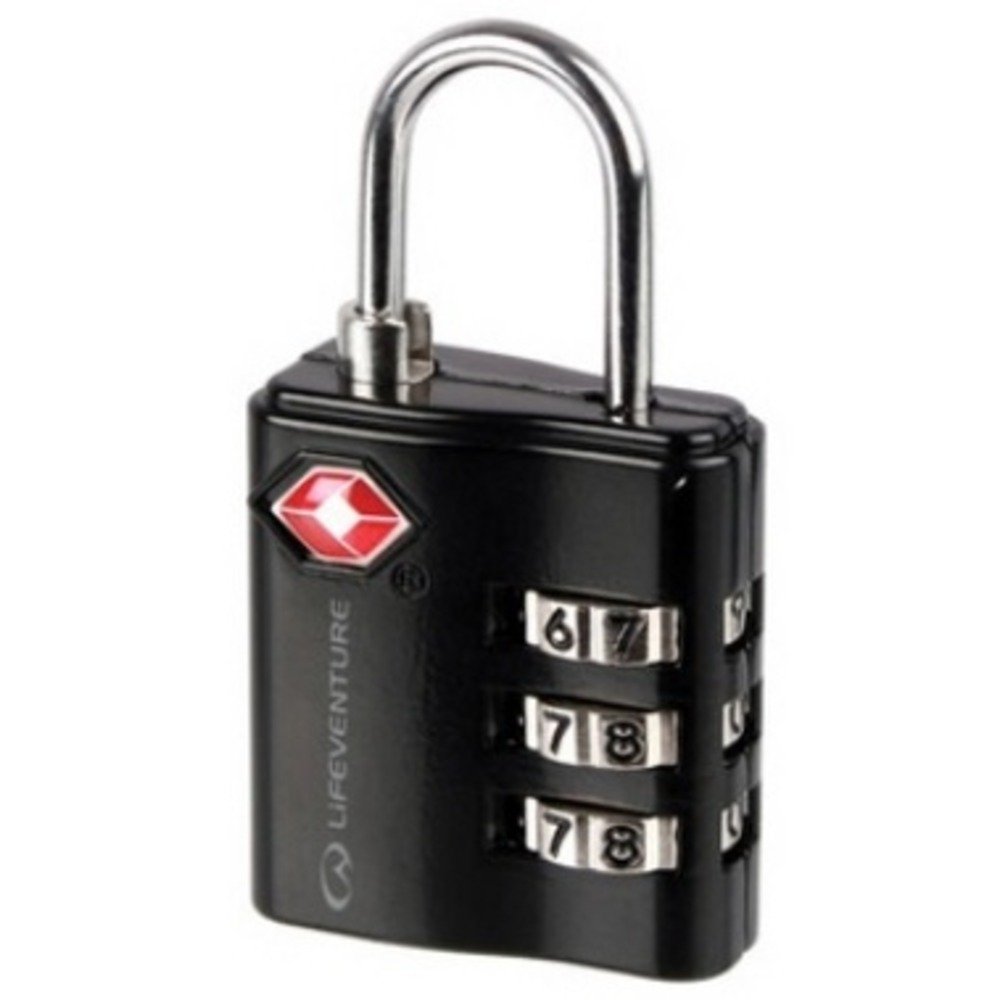 LIFEVENTURE SECURITY TSA COMBI LOCK (BLACK)