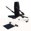 TDS Upper Body Developer: Grey Finish, Flat Adjustable Fitness Bench, Great for Upright Rows, Shrugs, Bend-Over Rows, Chest Press, Tricep Press, Crunch view 1