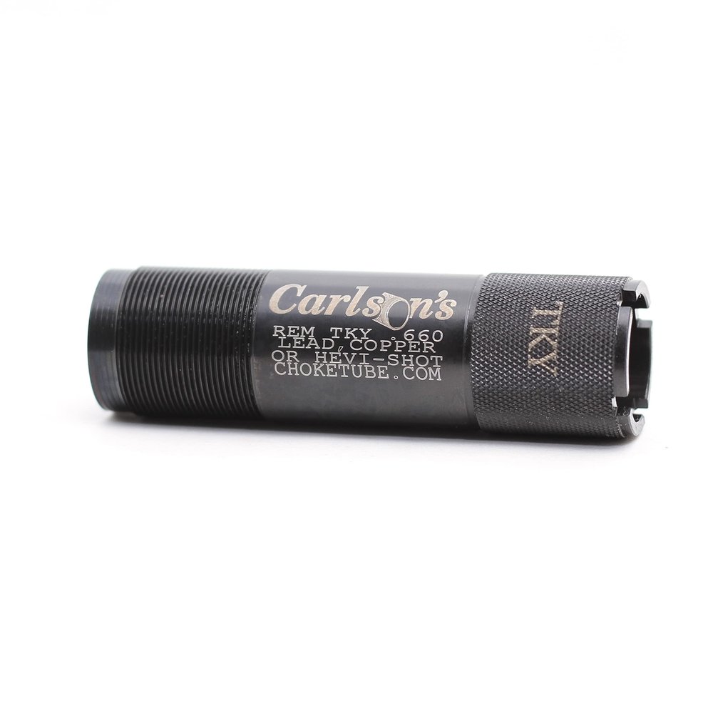 Carlson's Choke Tubes 12 Gauge for Remington [ Turkey | 0.660 Diameter ] Blued Steel | Extended Turkey Choke Tube | Made in USA