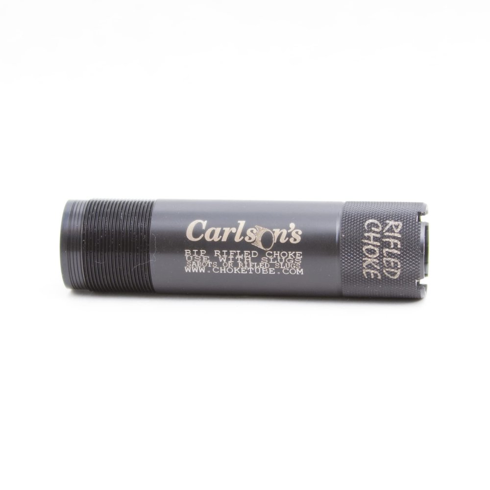 Carlson's Choke Tubes 12 Gauge for Browning Invector Plus [ Rifled | 0.730 Diameter ] Blued Steel | Rifled Choke Tube | Made in USA