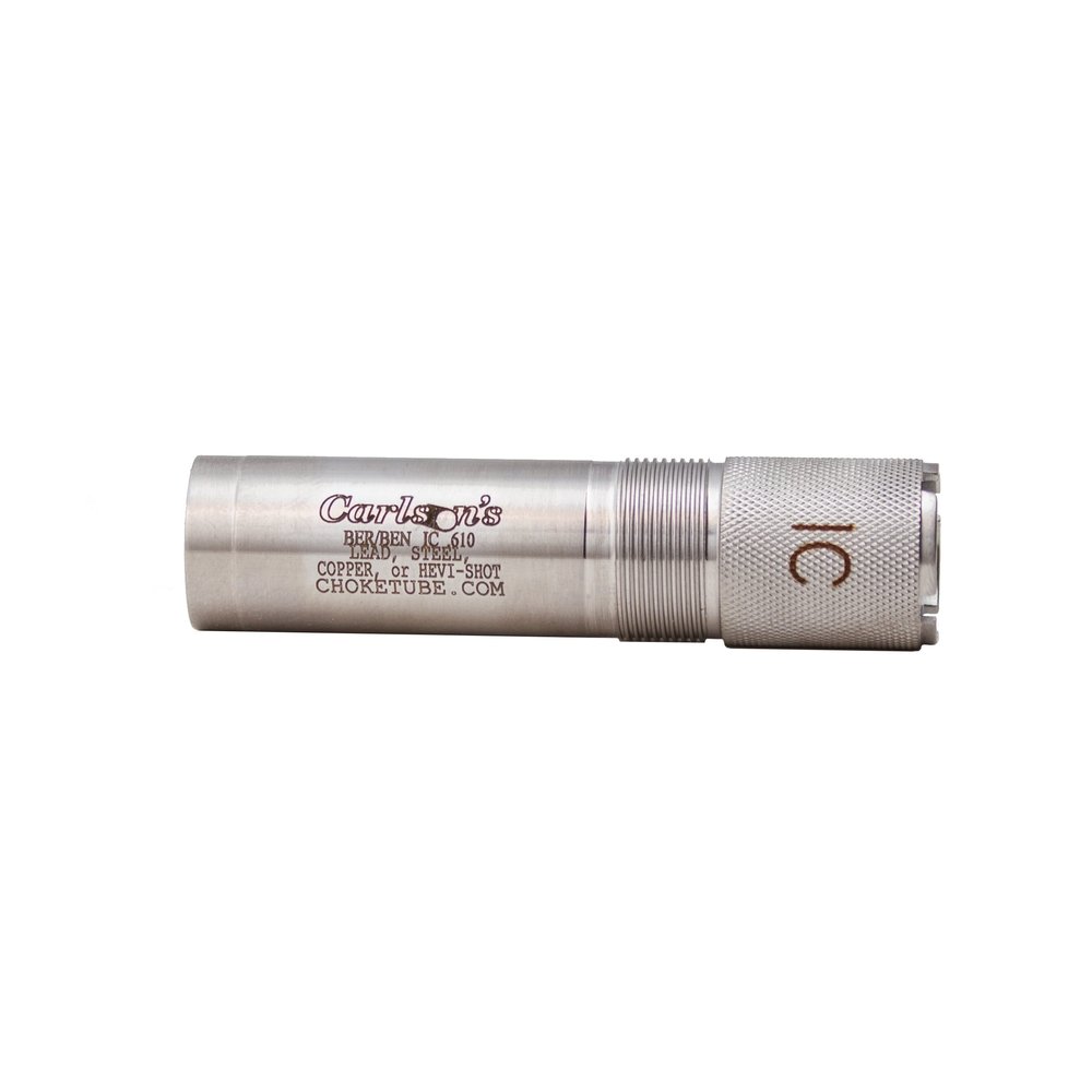Carlson's Choke Tubes 20 Gauge Compatible for Beretta Benelli Mobil [ Improved Cylinder | 0.610 Diameter ] Stainless Steel | Sporting Clays Choke Tube | Made in USA