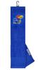 Kansas Jayhawks Face/Club Embroidered Towel view 1