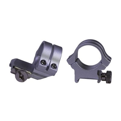 49057 Weaver, Quad-Lock Rings, 1", High, Extended, Silver