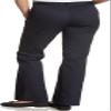 Dickies Juniors Flare Bottom Pant, Dark Navy, 9 view 2