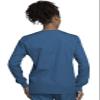 Cherokee Women's Snap Front Warm Up Jacket, Caribbean Blue, Small view 3