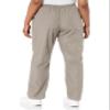CHEROKEE Women's Workwear Elastic Waist Cargo Scrubs Pant, Khaki, Large-Petite view 2