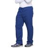 Cherokee Men's Originals Unisex Drawstring Cargo Scrub Pant, Royal, Medium/Short view 2