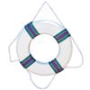 SWIMLINE HYDROTOOLS Life Preserver Ring Pool Buoy |Soft Foam Personalized Life Ring | 18" Diameter | Dual-Use Life Safety Decoration | Includes Life Preserver Surround Rope | Lightweight & Durable view 1