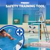 SWIMLINE HYDROTOOLS Life Preserver Ring Pool Buoy |Soft Foam Personalized Life Ring | 18" Diameter | Dual-Use Life Safety Decoration | Includes Life Preserver Surround Rope | Lightweight & Durable view 3