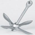 Plastimo Folding Grapnel Anchor 5.5 Lb