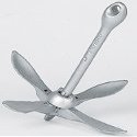 Plastimo Folding Grapnel Anchor 5.5 Lb
