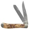 Schrade SCTIN Building Tin 94OTW (Gunstock Trapper 2 Blade with Iron Wood Handle) view 1