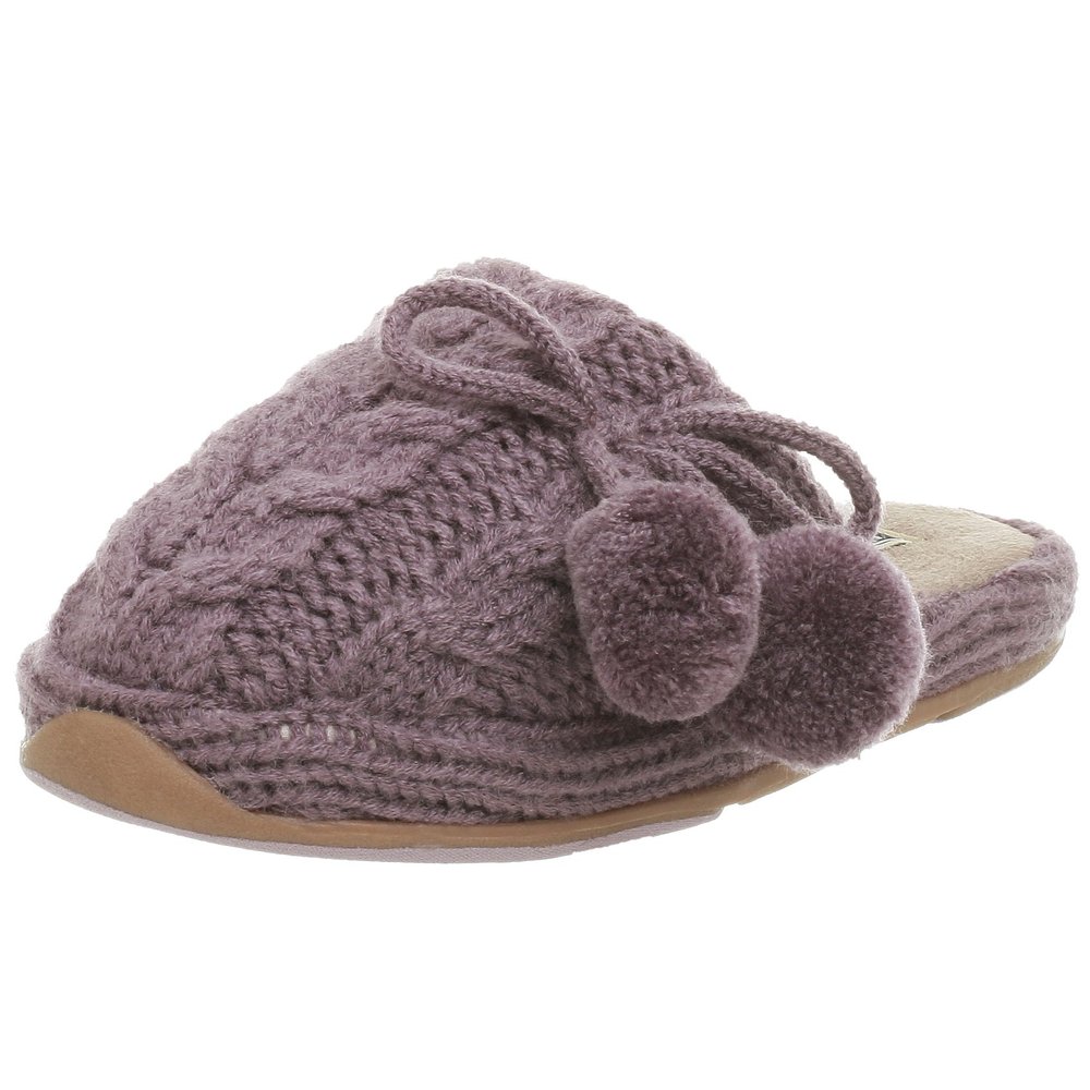 Deer Stags Women's Cardigan Scuff,Purple,11 M
