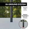 Lifetime 71281 In Ground Power Lift Basketball System, 52 Inch Shatterproof Backboard view 4