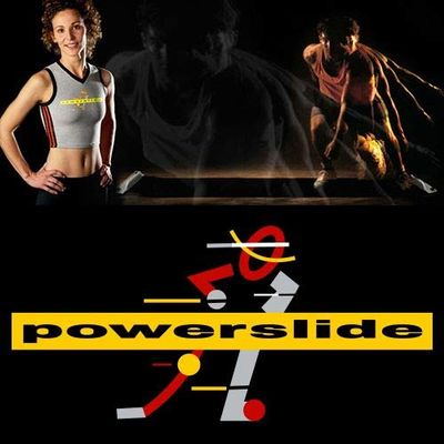 Powerslide 10ft Slide Board Lateral Exercise Trainer (Small Booties)
