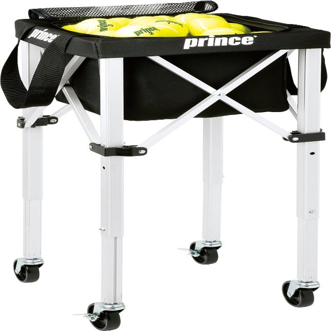 Prince PL055 Tennis Ball Basket, Compact Type